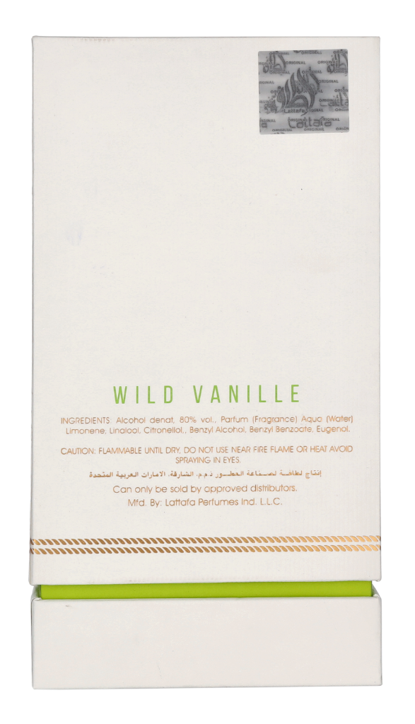 Lattafa Thameen Collection Wild Vanile Edp Spray 100 ml