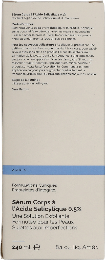 The Ordinary Salicylic Acid 0.5% Body Serum 240 ml