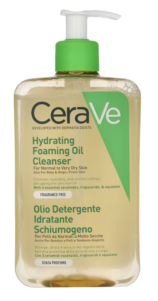 CeraVe Hydrating Foaming Oil Cleanser