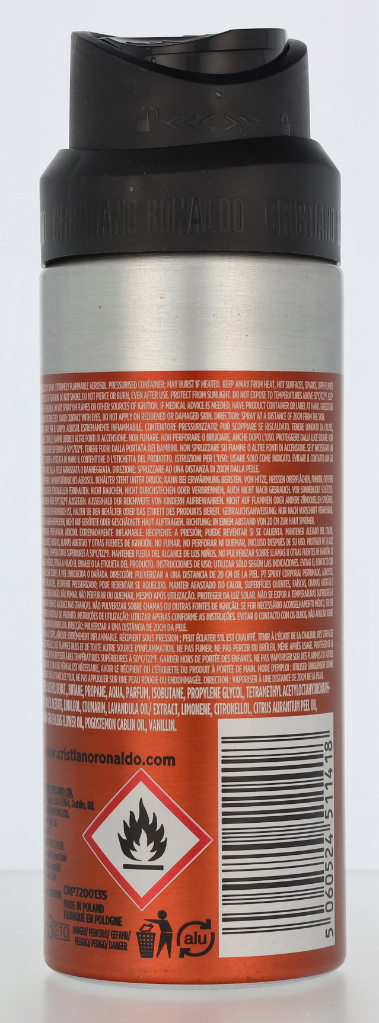 Cristiano Ronaldo CR7 Fearless Body Spray 150 ml