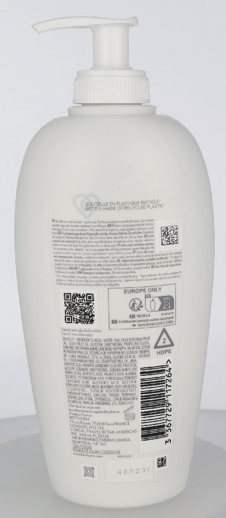Biotherm Lait Corporel Anti-Drying Body Milk 400 ml