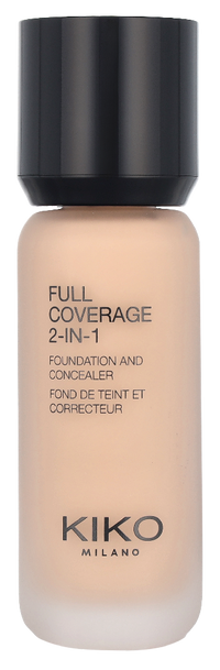 Kiko Milano Full Coverage 2 In 1 Foundation & Concealer 25 ml