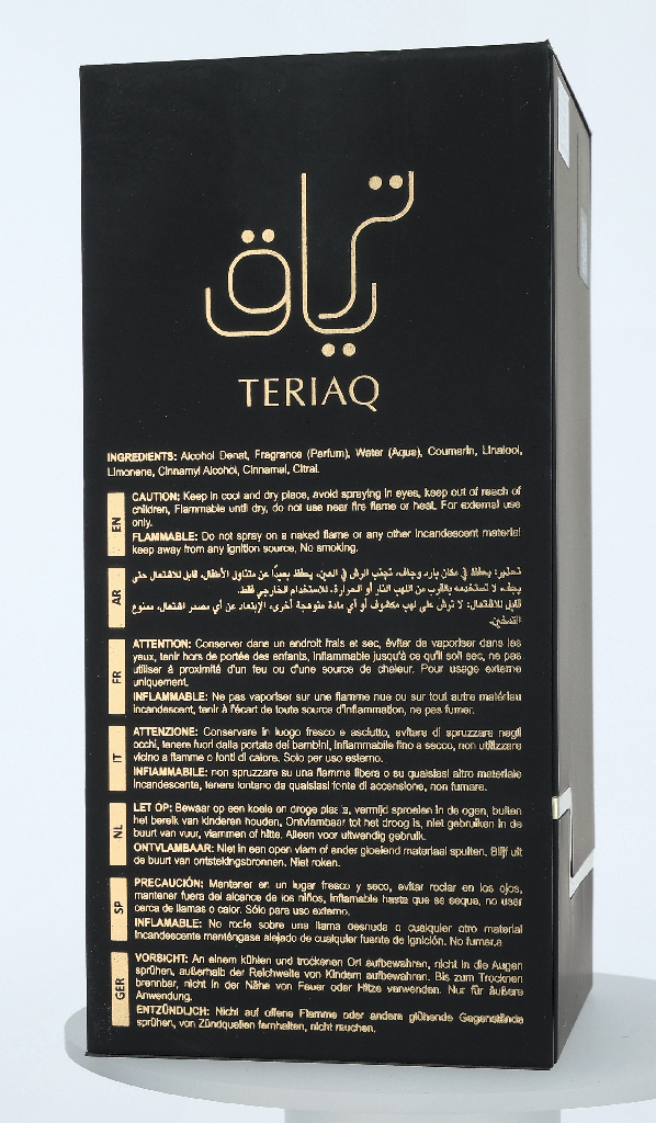 Lattafa Teriaq Intense Edp Spray 100 ml