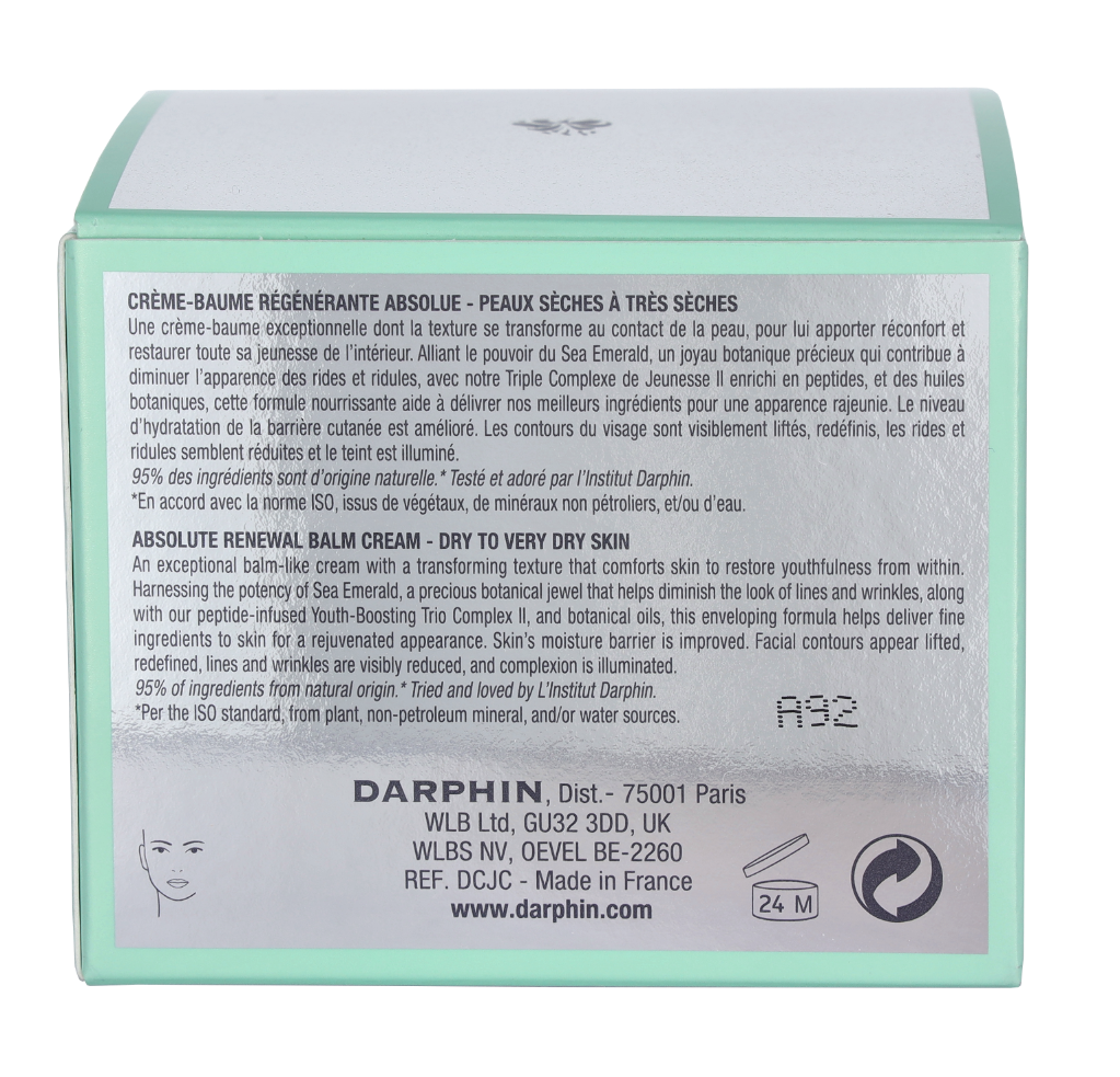 Darphin Stimulskin Plus Absolute Renewal Balm Cream 50 ml