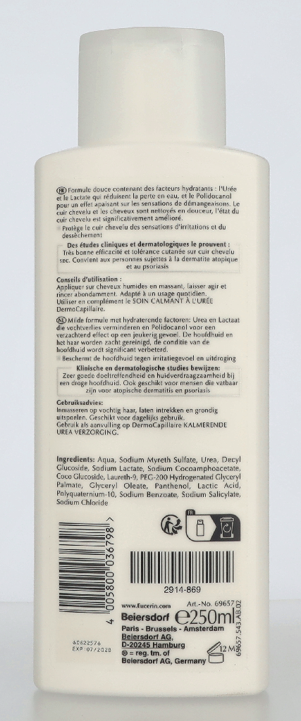 Eucerin Dermo Capillaire Calming Shampoo 250 ml