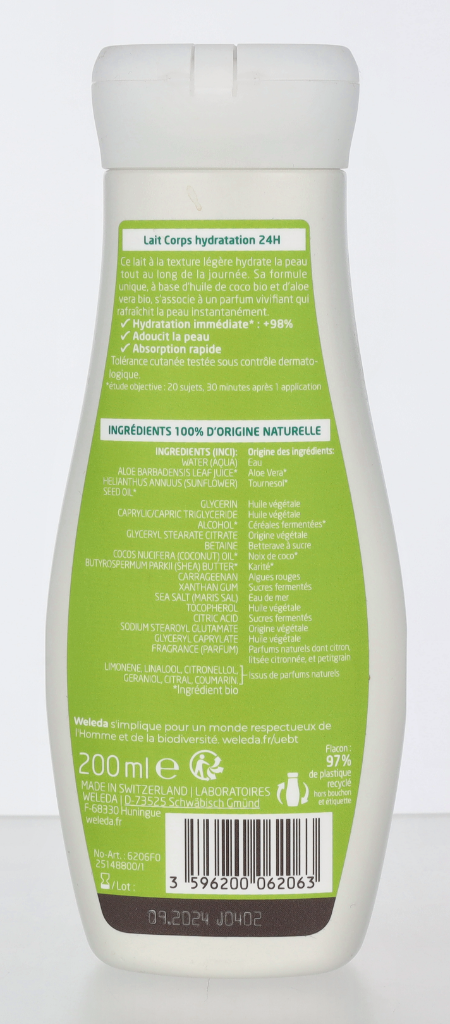Weleda Hydration 24H Body Milk 200 ml