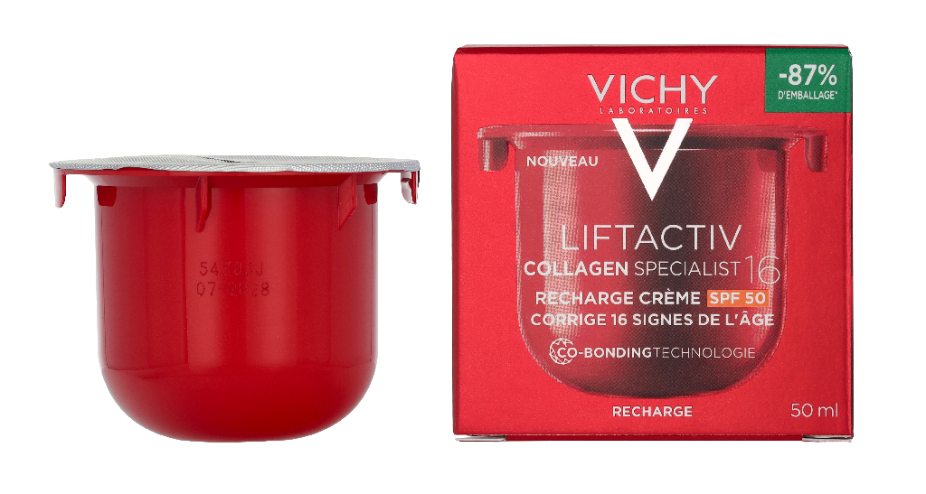 Vichy Liftactiv Collagen Specialist 16 Cream SPF50 Refill LIFTACTIV COLLAGEN SPECIALIST 16 CREME SPF50 RECHARGE 50 ml