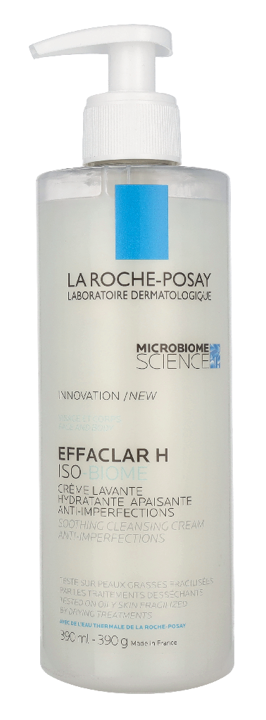 LRP Effaclar H Cleansing Soothing Cream 390 ml