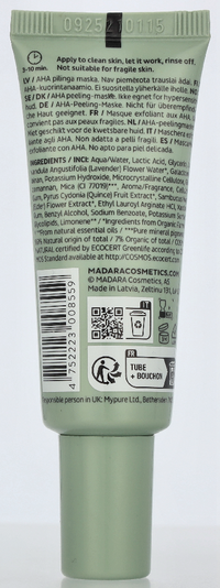 Madara Peel Brightening Aha Peel Mask 17 ml