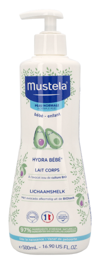 Mustela Hydra Bebe Body Milk 500 ml