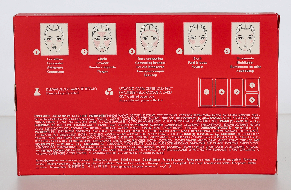 Pupa Never Without All In One Face Palette 15.20 g