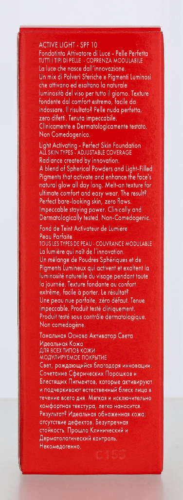 Pupa Active Light Perfect Skin Foundation 30 ml