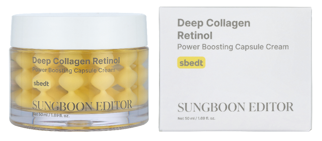 Sungboon Editor Deep Collagen Retinol Power Boosting Capsule Cream 50 ml