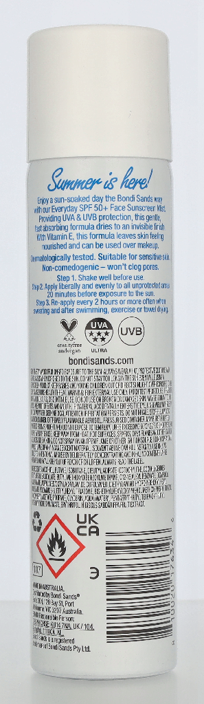 Bondi Sands Everyday Mist SPF50+ 79 ml