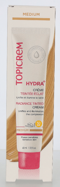 Topicrem Hydra+ Radiance Tinted Cream SPF 50 40 ml