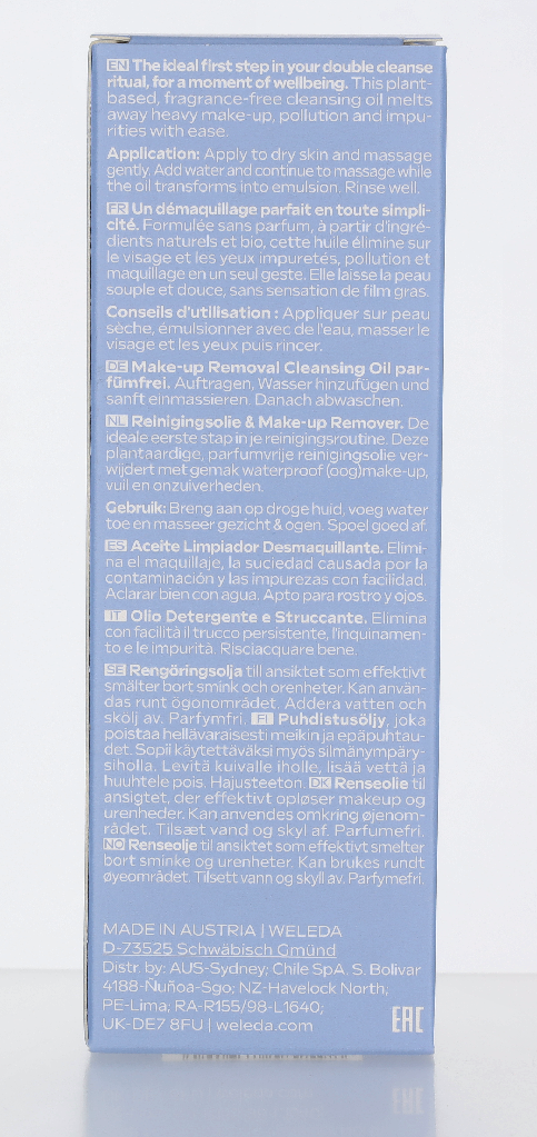 Weleda Make-up Removal Cleansing Oil 150 ml
