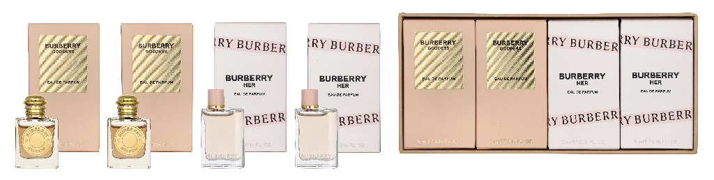 Burberry Ladies Miniatures Set