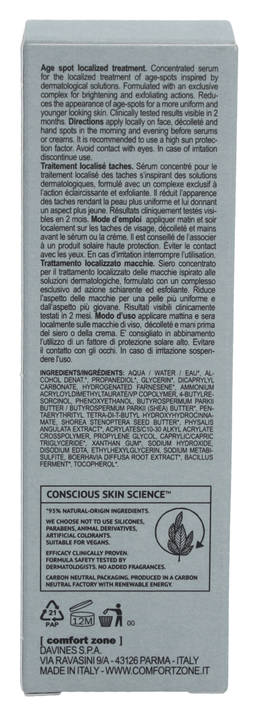 Comfort Zone Sublime Skin Corrector 30 ml