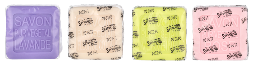 La Savonnerie De Nyons Soap Bar Set 4 Pcs - Cote D'Azur 400 g