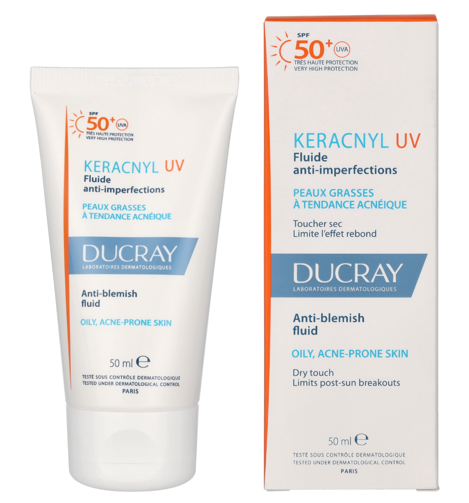 Ducray Keracnyl Anti-Blemish Fluid SPF50+ 50 ml