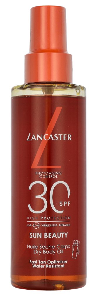 Lancaster Sun Beauty Fast Tan Optimizer Satin Dry Oil High Protection SPF30 150 ml
