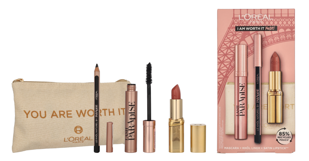 L'Oreal I'm Worth It Nude Make Up Set 12.40 ml