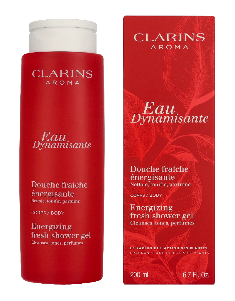 Clarins Eau Dynamisante Energizing Fresh Shower Gel 200ml