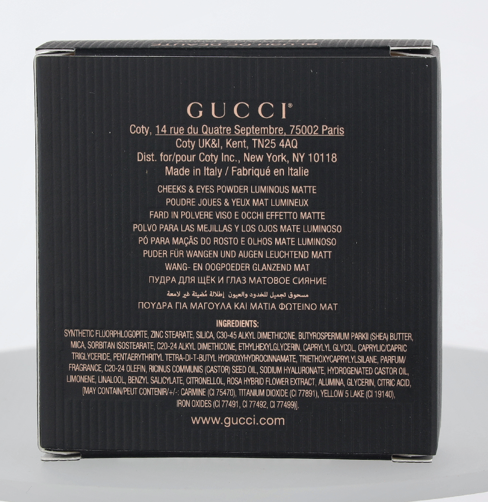 Gucci Cheeks & Eyes Powder Luminous Matte 5.50 g