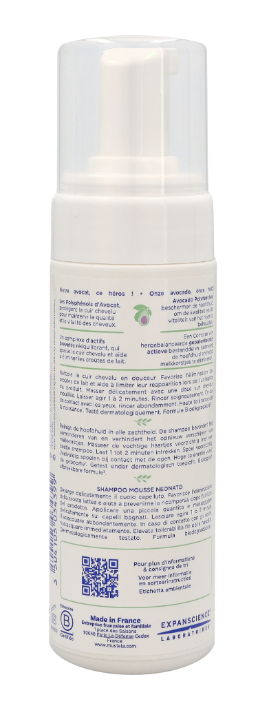 Mustela Foam Shampoo For Newborns 150 ml