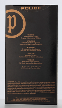Police To Be Gentleman Edt Spray 100 ml
