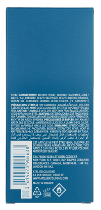 Atelier Cologne Clementine California Edp Spray 100 ml