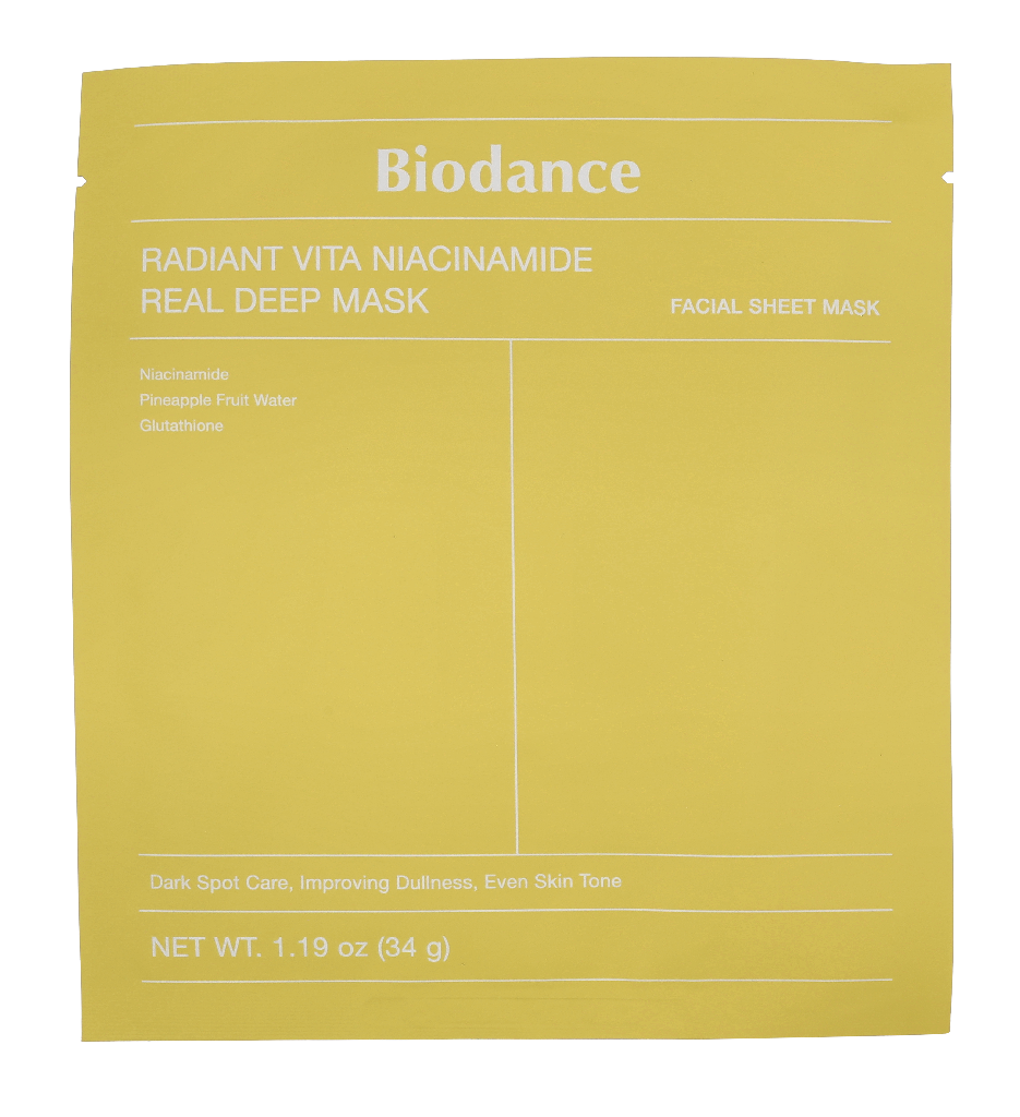 Biodance Radiant Vita Niacinamide Real Deep Mask 136 g