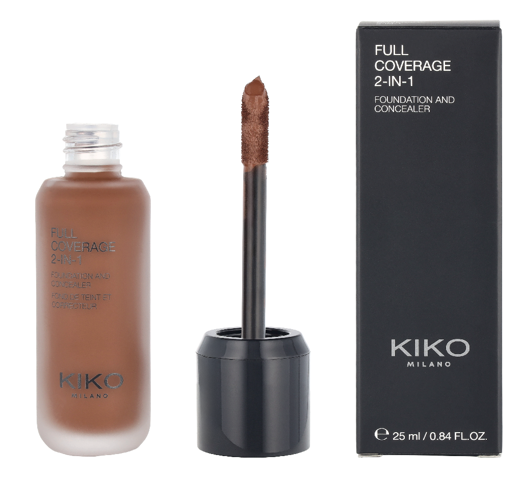 Kiko Milano Full Coverage 2 In 1 Foundation & Concealer 25 ml