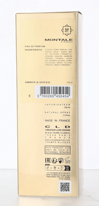 Montale Amber Spices Edp Spray 100 ml