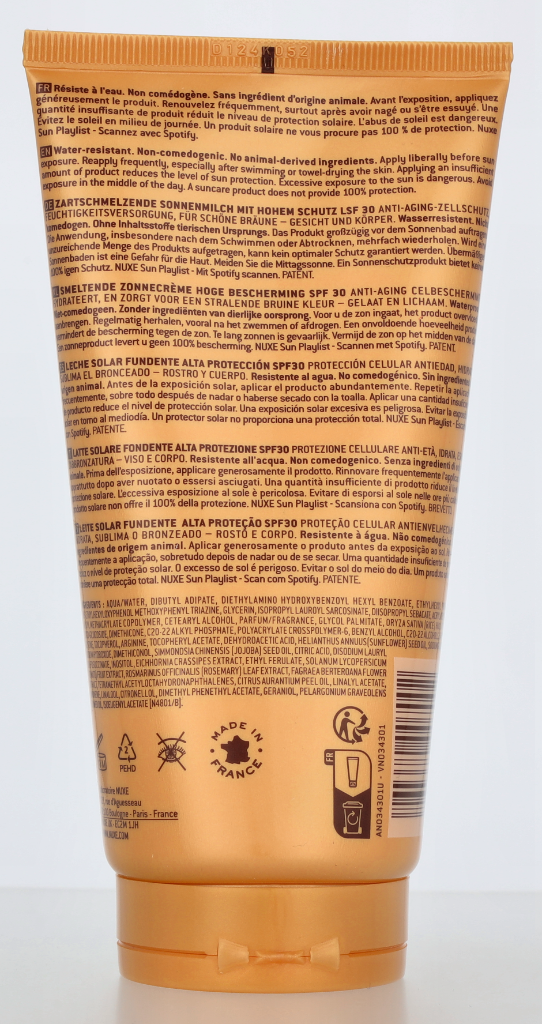 Nuxe Sun Delicious lotion High Protection SPF30 150 ml