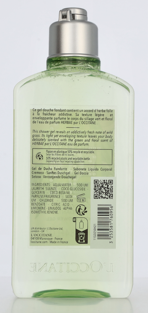 L'Occitane Herbae Gentle Shower Gel 250 ml