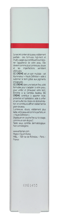 Erborian CC HD Radiance Face Cream SPF25 45 ml