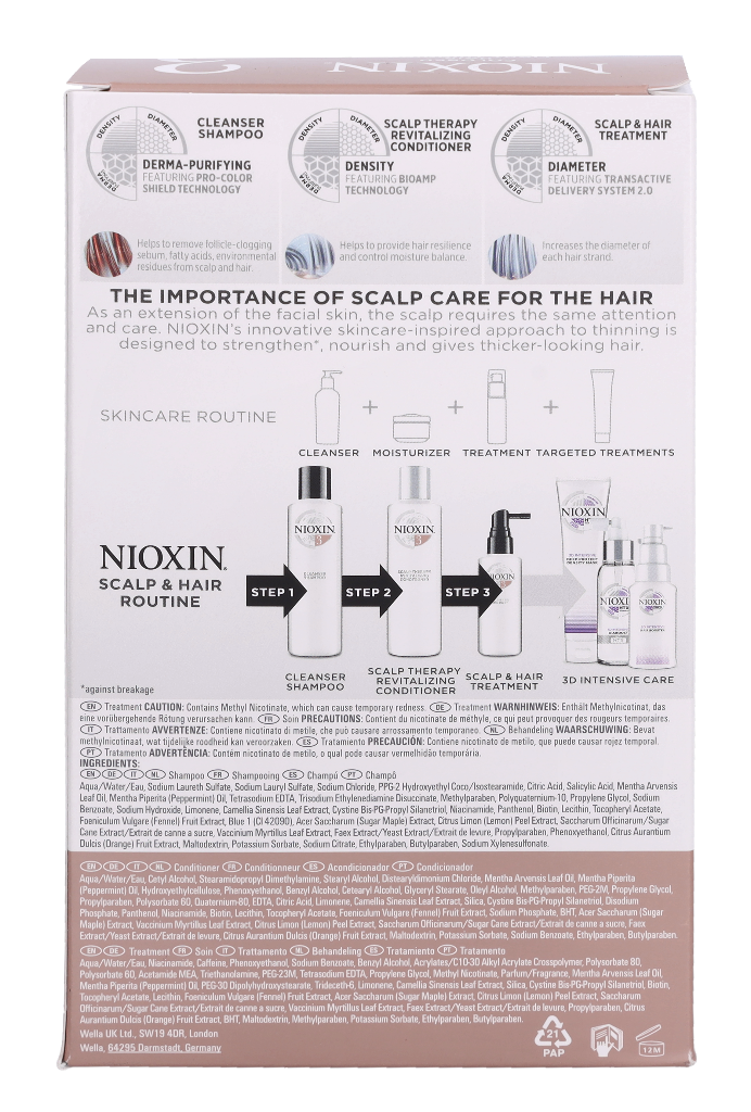 Nioxin System 3 Trial Kit 350 ml