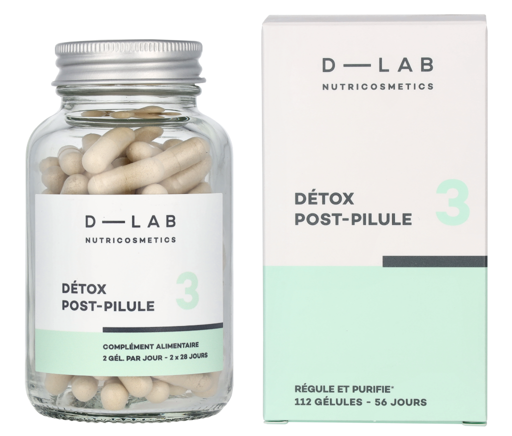 D-Lab Detox Post-Pilule 3 Capsules 112 stuk