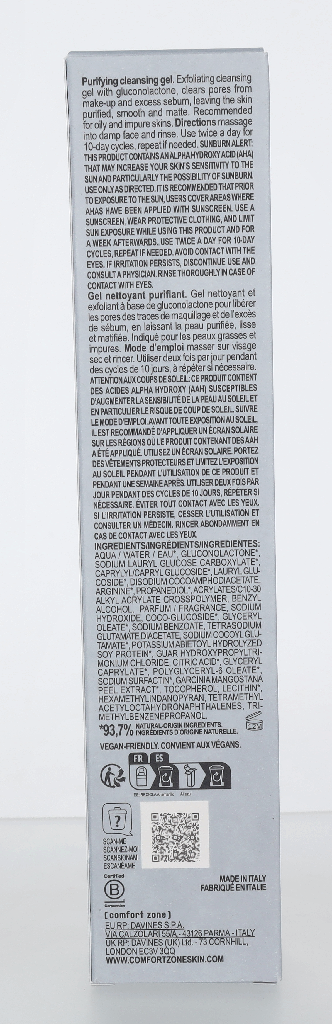 Comfort Zone Active Pureness Gel 200 ml