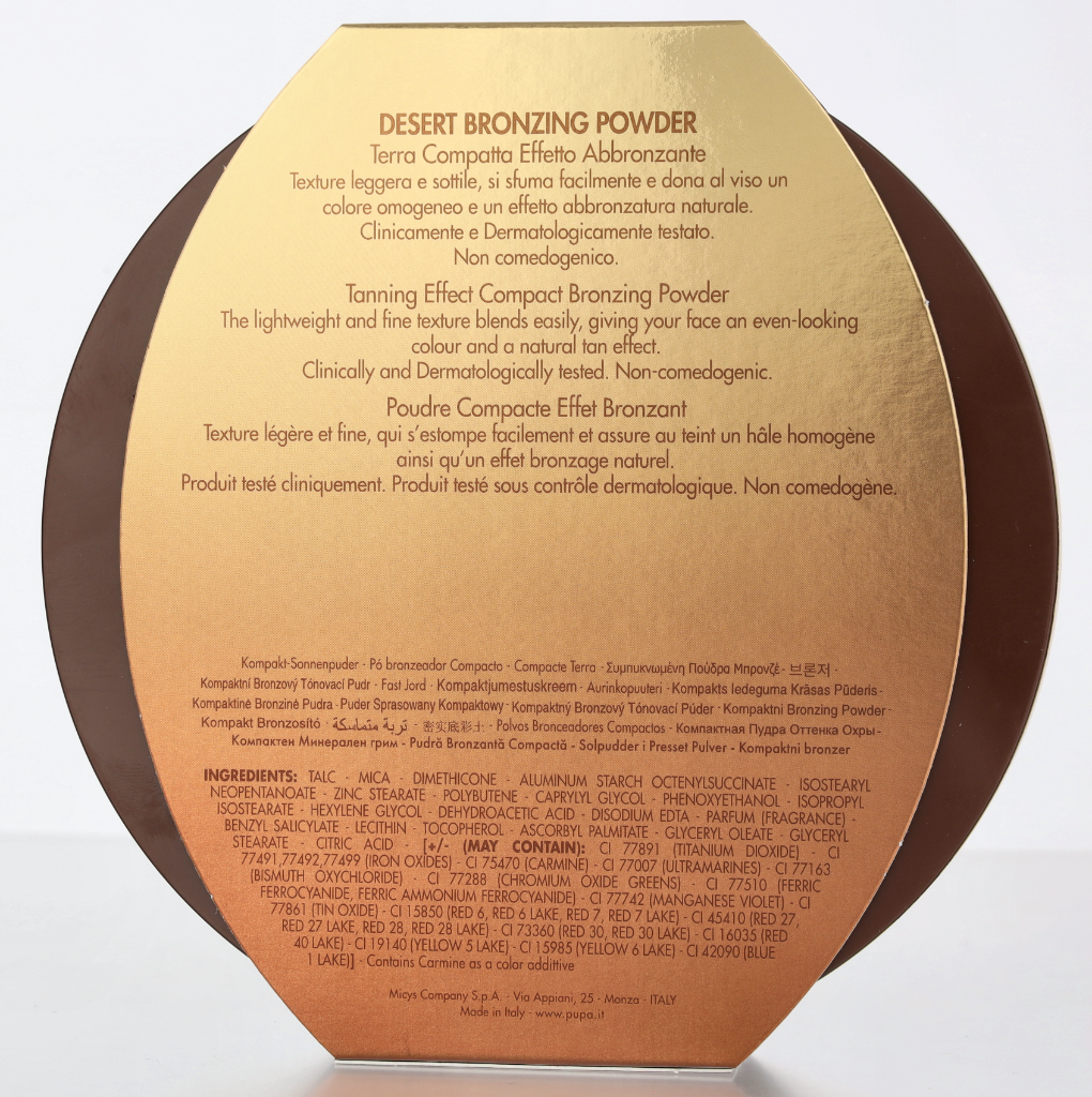 Pupa Desert Bronzing Powder 30 g