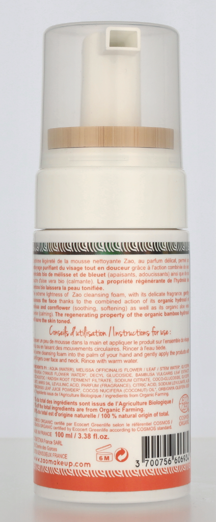 Zao Face Cleansing Foam 100 ml
