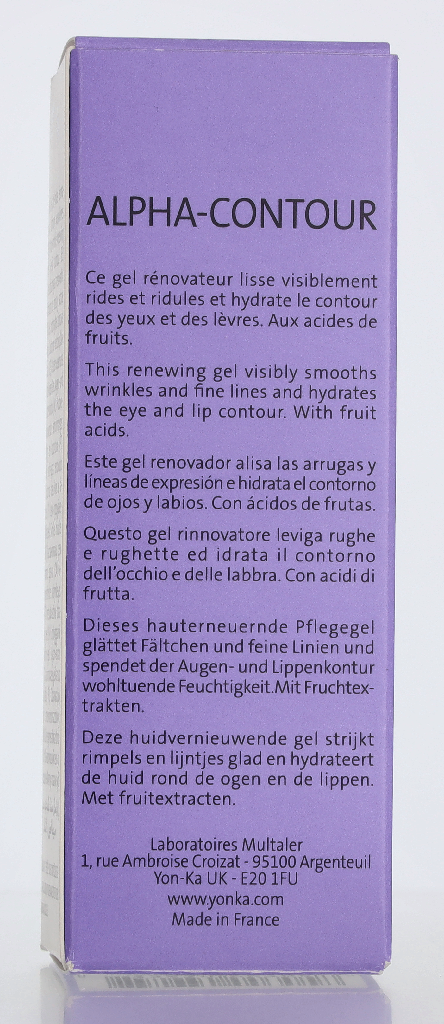 Yonka Contours Alpha-Contour Renewing Gel 15 ml