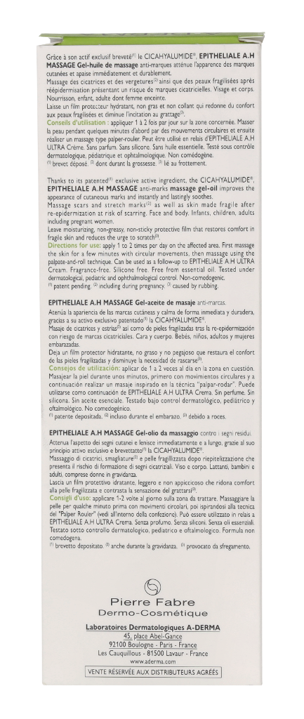 A-Derma Epithelialea.H Massage Massage Gel-Oil 100 ml