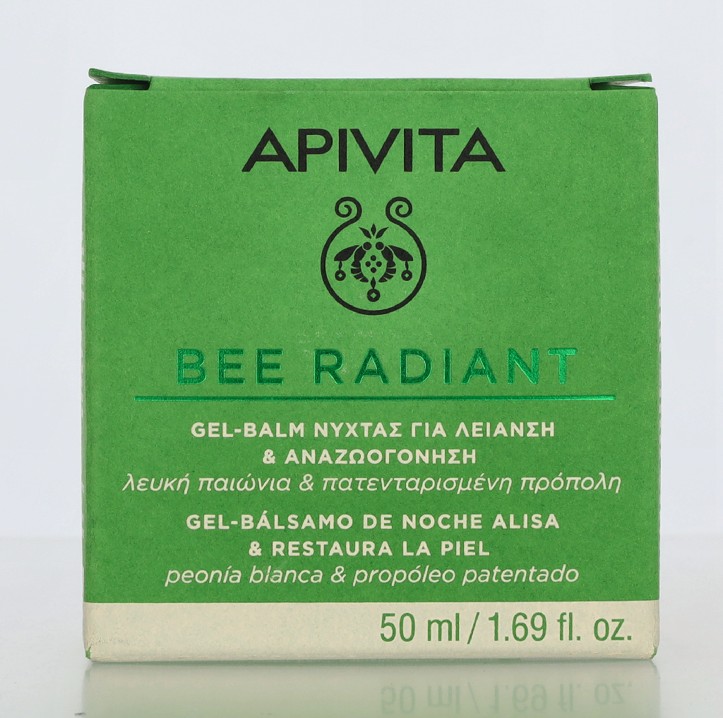 Apivita Bee Radiant Smoothing & Reboot Night Gel-Balm 50 ml