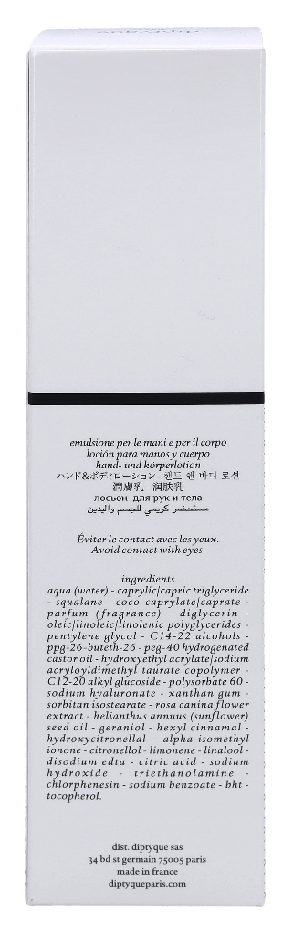 Diptyque Eau Rose Hand And Body Lotion 200 ml