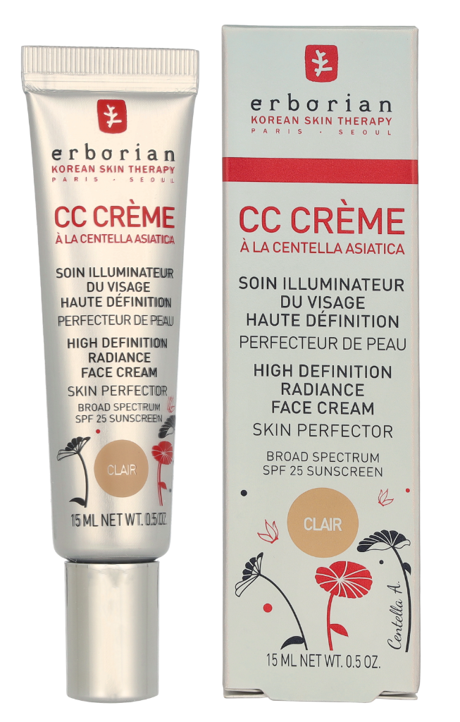 CC CREME A LA CENTELLA ASIATICA CARAMEL CC CREME CLAIR- 6 - 15ml 15 ml