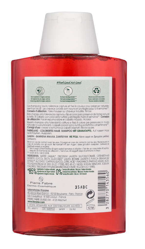 Klorane Protecting Shampoo With Pomegranate