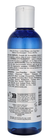 Kiehl's Ultra Facial Oil Free Toner 250 ml
