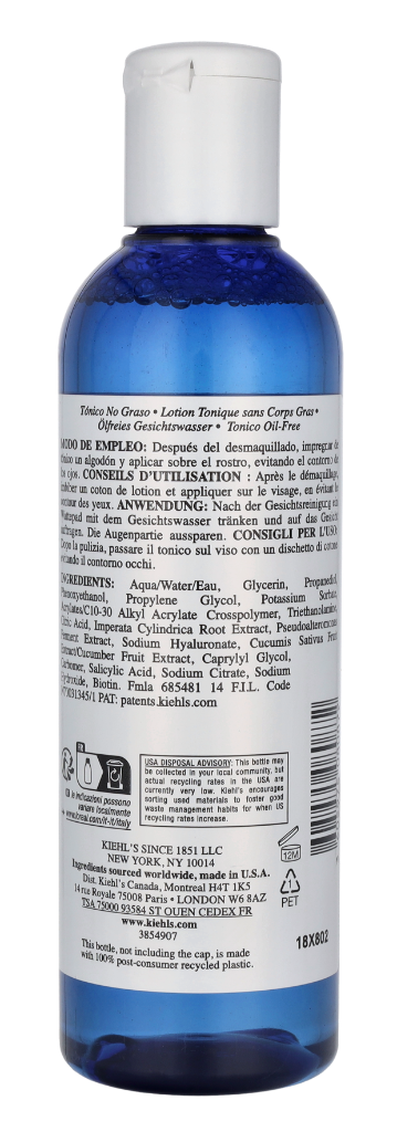 Kiehl's Ultra Facial Oil Free Toner 250 ml